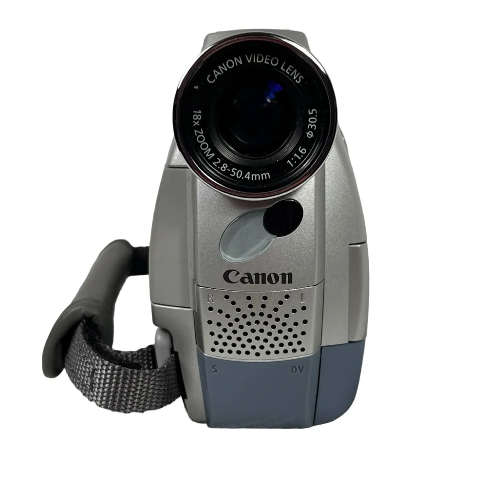Canon Digital Video Mini Camcorder ZR45 MC UNTESTED No Battery 18X Zoom